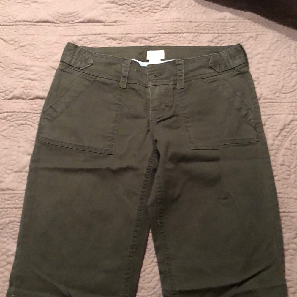 Army green pants